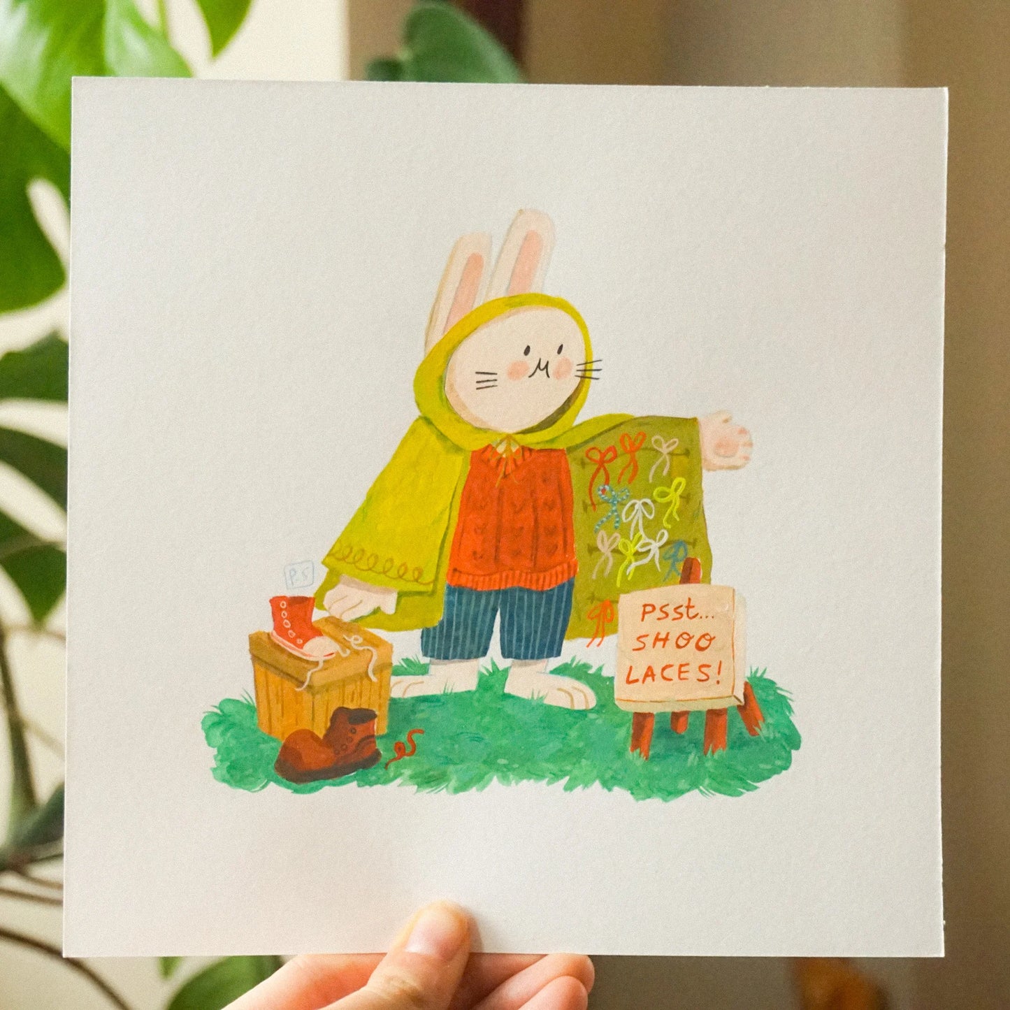 Kawafitober Original - Rabbit who Trades Shoelaces
