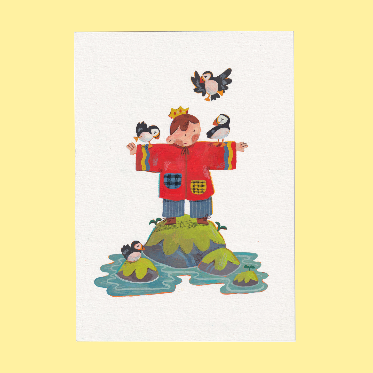'Puffin Prince' Original