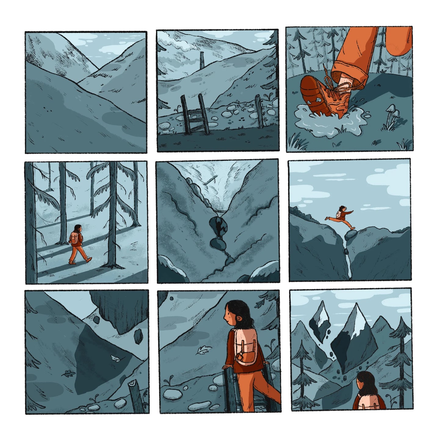 Adventure - Square Print