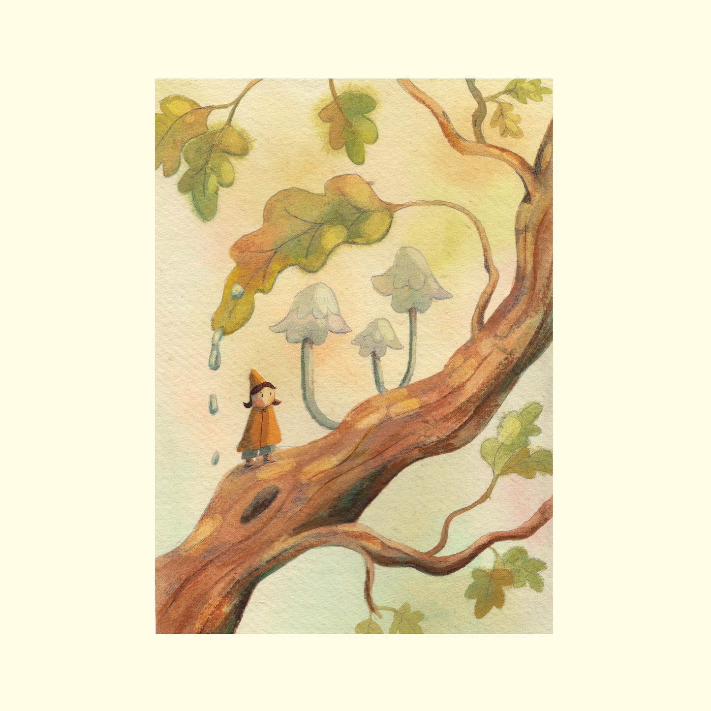 'Leaf' A5 Print