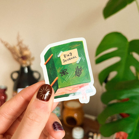 Bug Journal - Vinyl Sticker