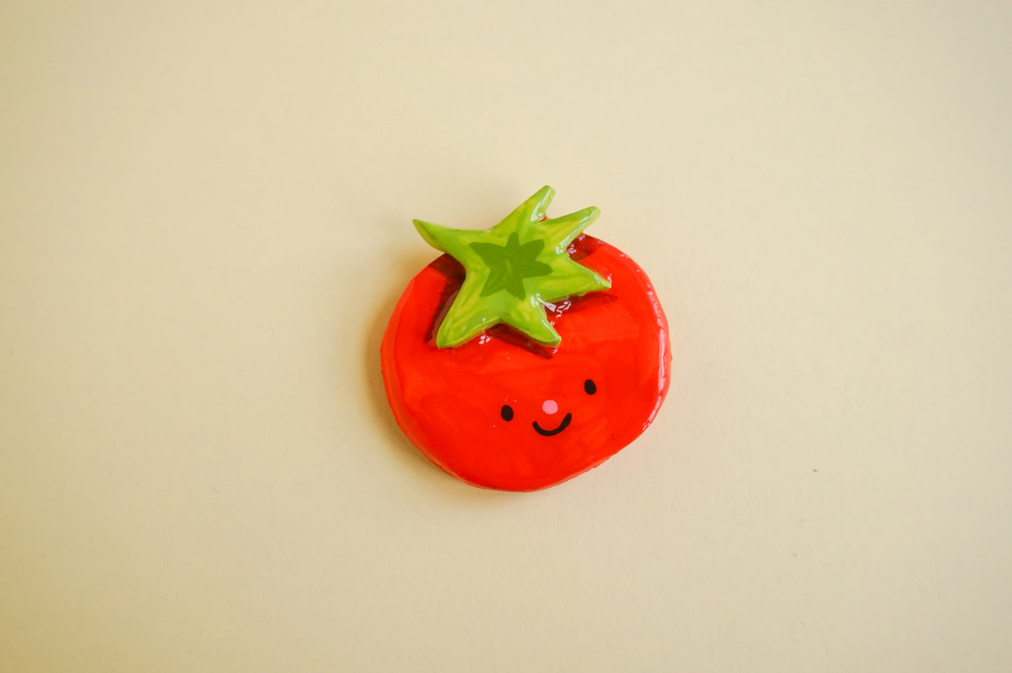 Tomato Clay Magnet