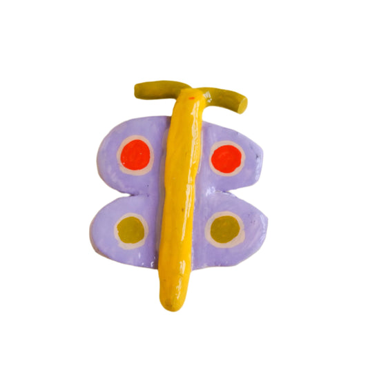 Butterfly Clay Magnet