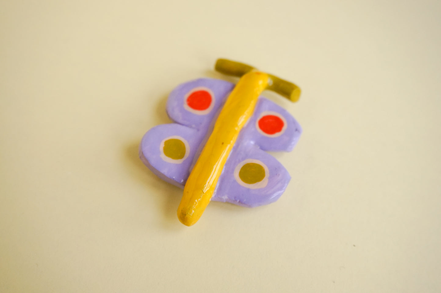 Butterfly Clay Magnet
