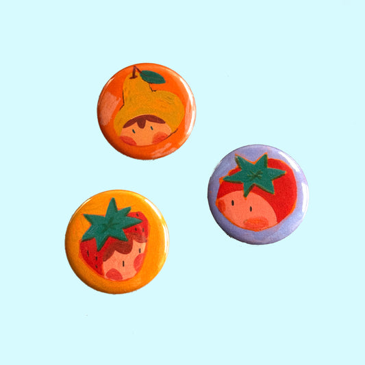 Froot Pal Button Badges