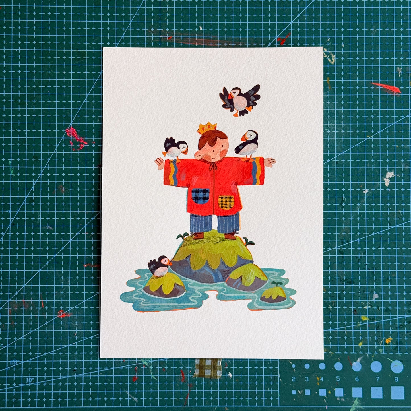 'Puffin Prince' Original