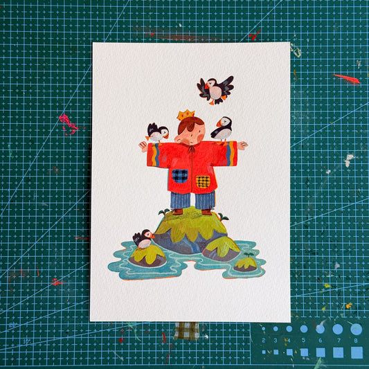 'Puffin Prince' Original