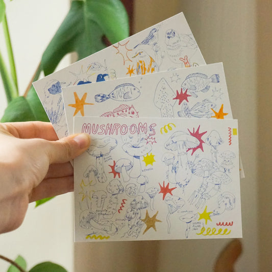 Sketchbook Postcard Print (Set of 3 or Individual)