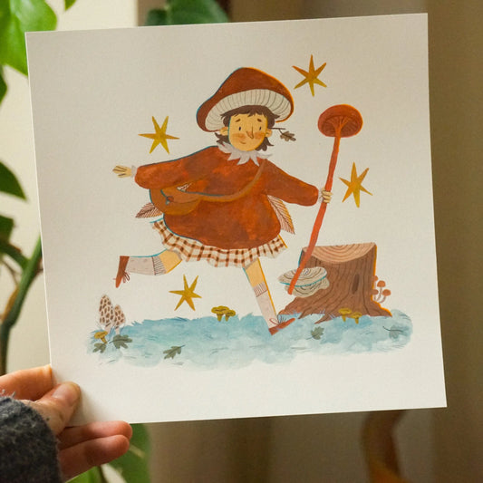 Kawafitober Original - Mushroom Fairy