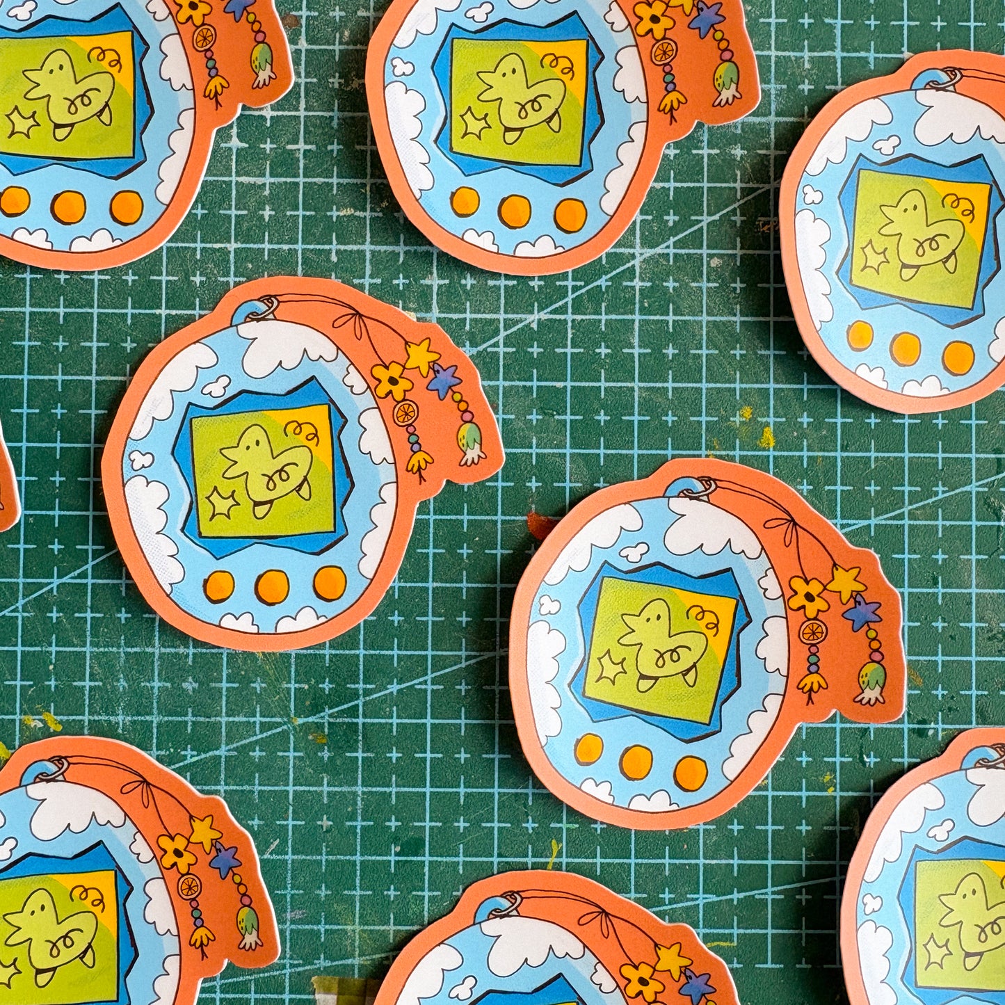 Digi Pet Vinyl Sticker