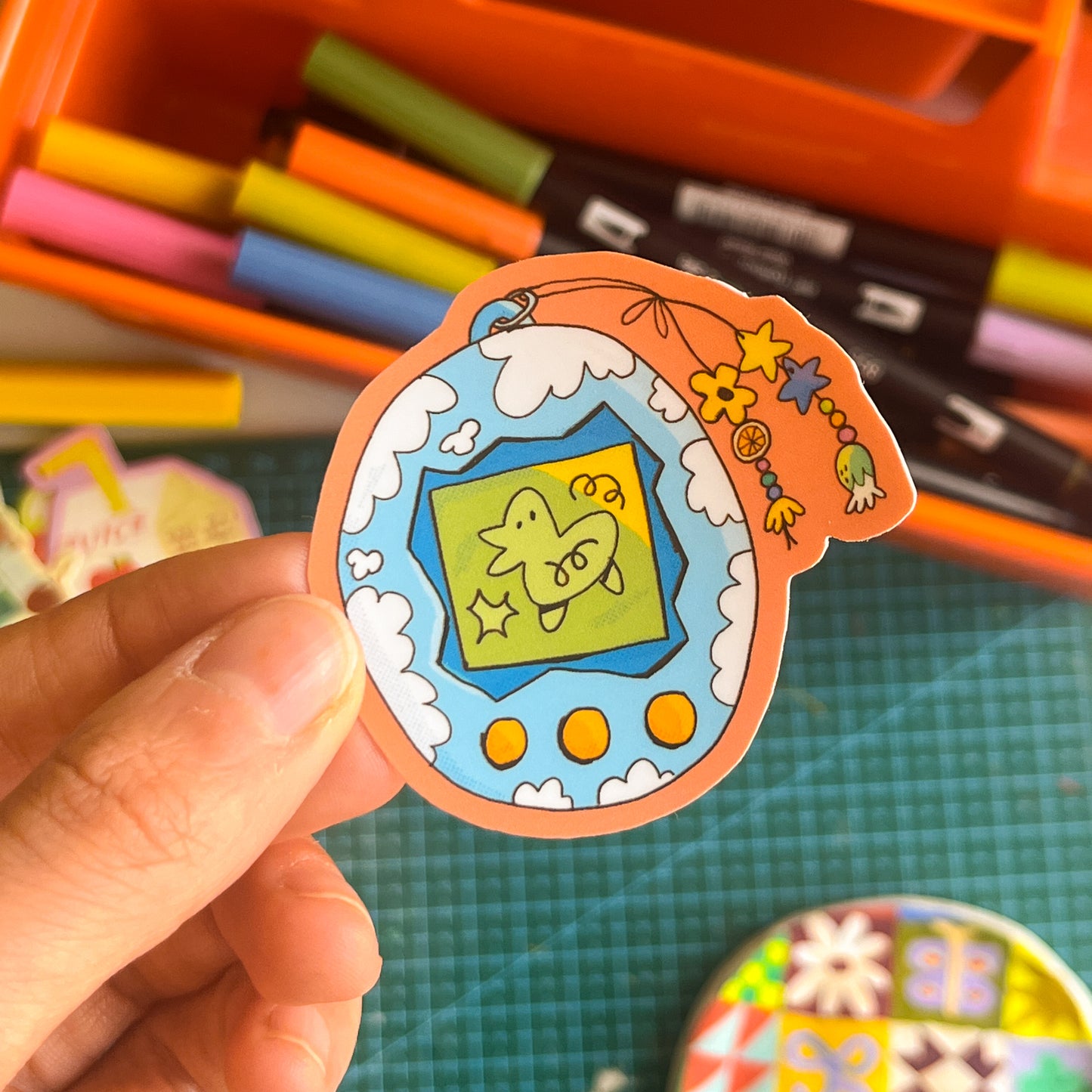 Digi Pet Vinyl Sticker