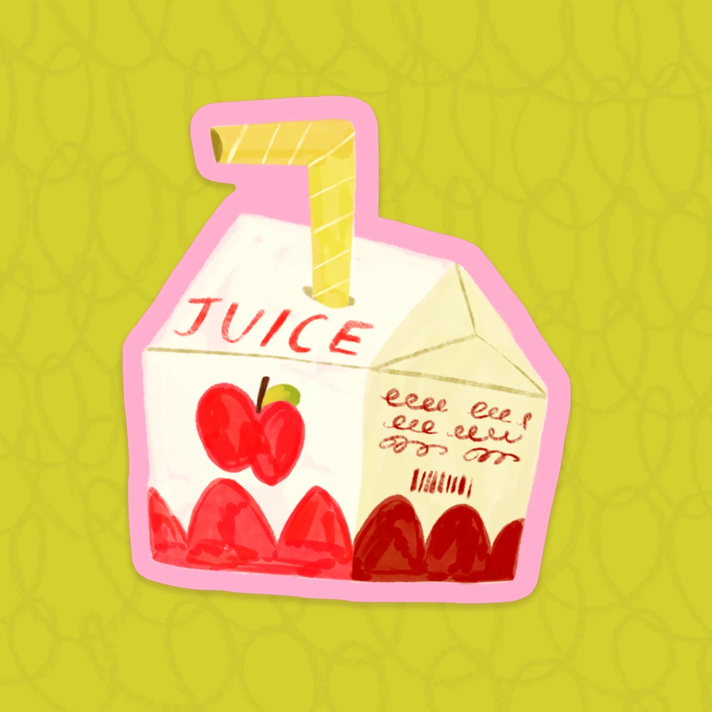 Juice Box - Vinyl Sticker