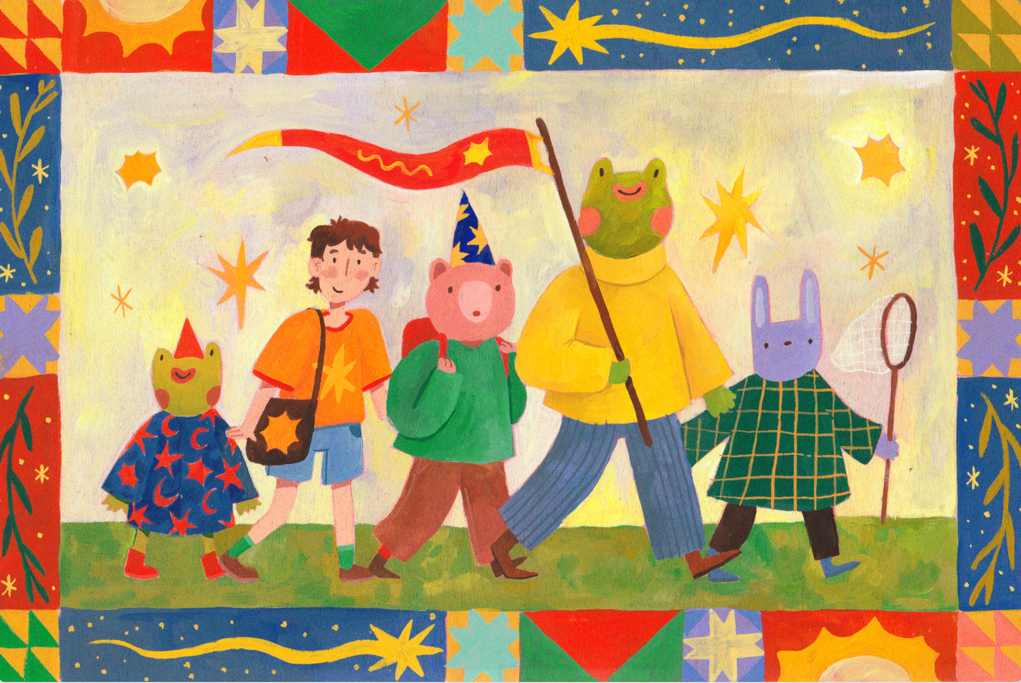 Friend Parade Print (A4 & A5 Option)