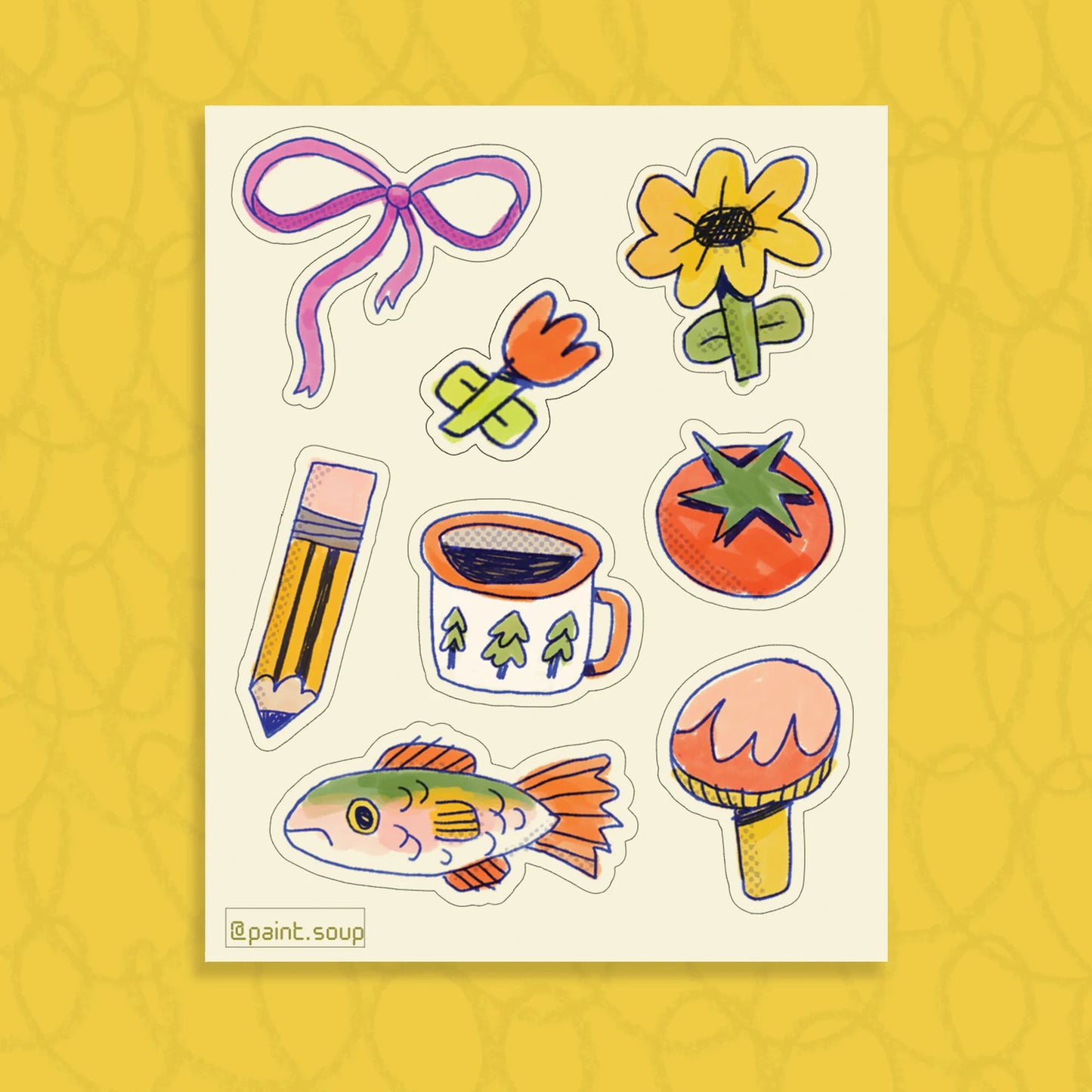 doodle.png - Vinyl Sticker Sheet