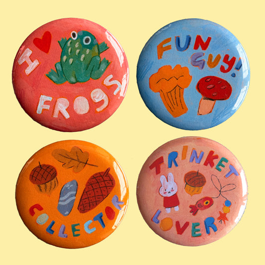 Large Button Badges